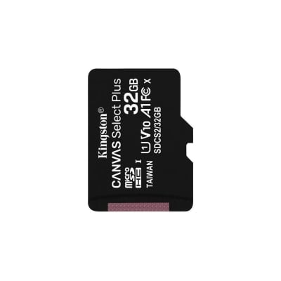 Карта памет Kingston Canvas Select Plus, 32GB, microSDHC, Class 10 UHS-I, Bulk