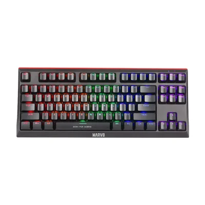 Клавиатура Marvo KG953G - Blue switches, 87 keys TKL, RGB
