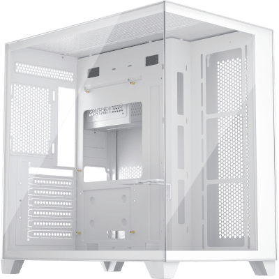 Кутия 1stPlayer MEGAVIEW MV8, ATX, Бяла
