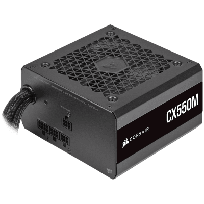 Захранване Corsair PSU 550W CX550M 80+ Bronze Semi-Modular