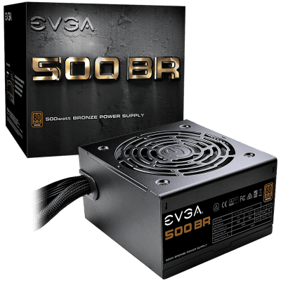 Захраване EVGA 500 BR, 500W 80 Plus BRONZE 500W