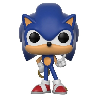 Funko Pop! Games: Sonic The Hedgehog - Sonic With Ring, #283