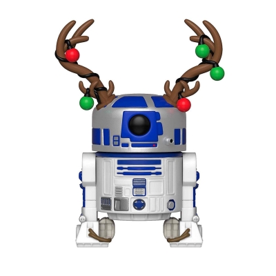 Funko Pop! Star Wars: Holiday R2-D2 with Antlers (Bobble-Head), #275