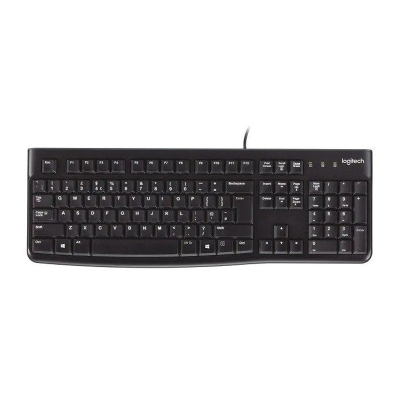 LOGITECH Corded Keyboard K120 - Business EMEA - Bulgarian layout - BLACK