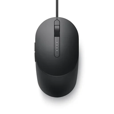 Мишка Dell Laser Wired Mouse - MS3220 - Black, с кабел