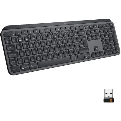 LOGITECH MX Keys for Mac - Advanced Wireless Illuminated Keyboard, Space Grey