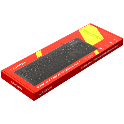 Canyon Wired Multimedia Keyboard HKB-2