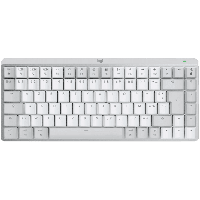 LOGITECH MX Mechanical Mini for Mac - Minimalist Wireless Illuminated Keyboard, Pale Grey, Tactile Switches