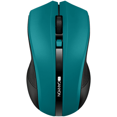 Мишка CANYON MW-5 Mouse - Green, безжична WiFi