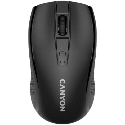 Мишка CANYON MW-7 - Black, безжична WiFi
