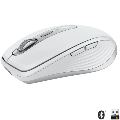 LOGITECH MX Anywhere 3 for Mac Bluetooth Mouse - Pale Grey