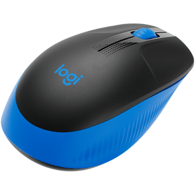 LOGITECH M190 Full-size wireless mouse - Blue