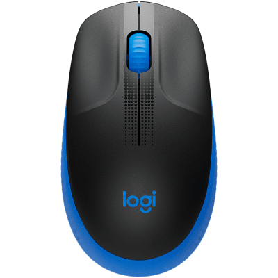 Мишка LOGITECH M190 - Blue, безжична WiFi