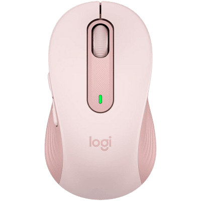Мишка LOGITECH M650L Signature, Rose, безжична BT