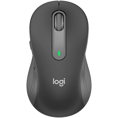 Мишка LOGITECH M650L Signature, Graphite, безжична BT