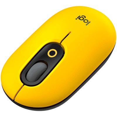 LOGITECH POP Mouse - Black Yellow
