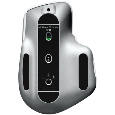 LOGITECH MX Master 3S For MAC Bluetooth Mouse - Pale Grey