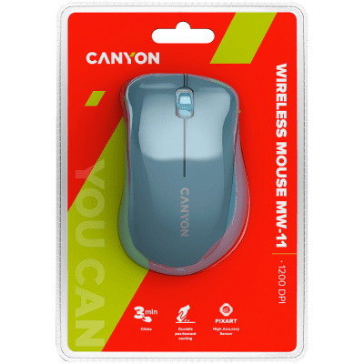 CANYON Wireless Mouse MW-11 - Blue
