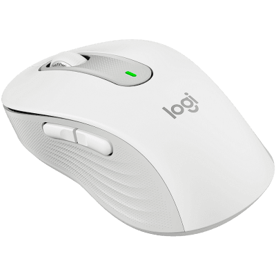LOGITECH M650 Signature Bluetooth Mouse - Off-White