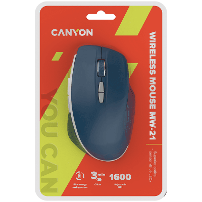 CANYON MW-21 Wireless mouse - Blue