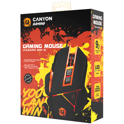 CANYON Hazard Gaming Mouse GM-6
