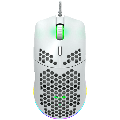 Мишка CANYON Puncher GM-11 - White, с кабел