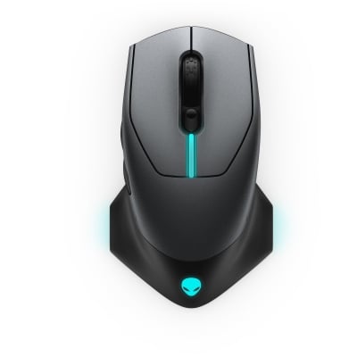 Alienware AW610M - Wired/Wireless Gaming Mouse (Dark Side of the Moon)