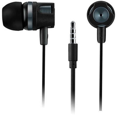 CANYON EP-3 Stereo earphones with microphone - Dark Gray
