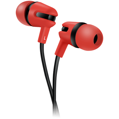 CANYON SEP-4 Stereo earphone with microphone - Red