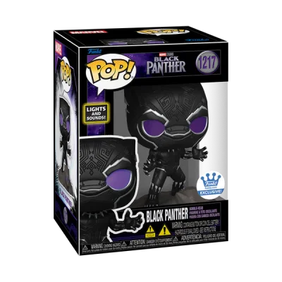 Funko POP! Marvel: Black Panther Lights & Sounds - #1217