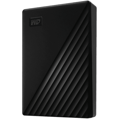 Външен хард диск WD My Passport 4TB USB 3.2 - Black