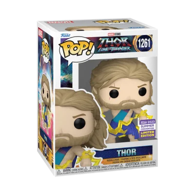 Funko POP! Movies: Thor Love and Thunder - Thor In Toga (Convention Limited Edition) #1261