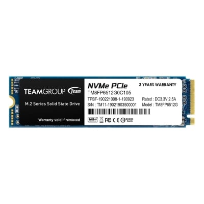 SSD диск Team Group MP33 512GB M.2 2280 Gen3 x4 NVMe SSD
