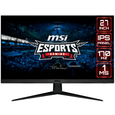 MSI G2712 Gaming Monitor - 27 inch 170Hz 1920x1080, 16:9, IPS Anti-glare, 1ms
