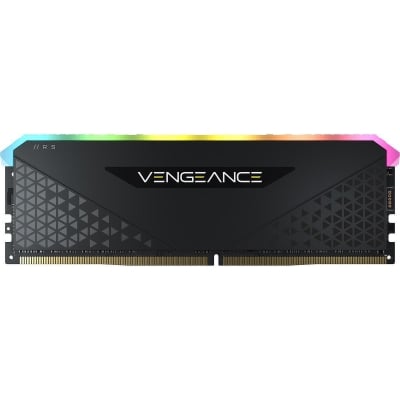 Памет Corsair Vengeance RS RGB Black 8GB DDR4 PC4-25600 3200MHz CL16