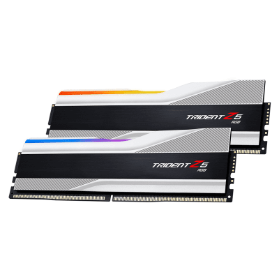 Памет G.SKILL Trident Z5 Silver RGB 32GB (2x16GB) DDR5 PC5-48000 6000MHz CL36