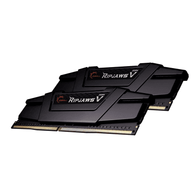 Памет G.SKILL Ripjaws V Black 32GB (2x16GB) DDR4 PC4-28800 3600MHz CL18