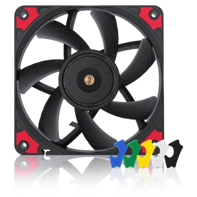 Noctua 120mm NF-A12x25-PWM chromax black swap