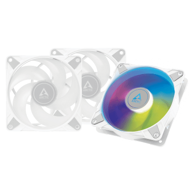 ARCTIC P12 A-RGB White x 3