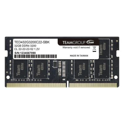 Памет Team Group Elite DDR4 SO-DIMM 32GB 3200MHz CL22 1.2V