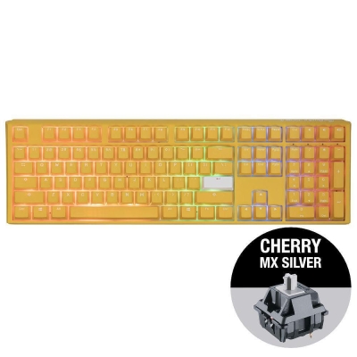 Ducky One 3 Yellow Full-Size, Cherry MX Silver