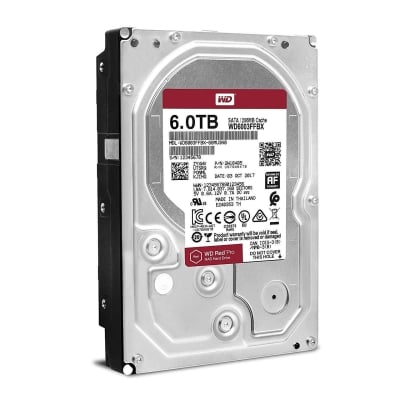 Хард диск WD Red Pro 6TB NAS 3.5" 6TB 256MB 7200RPM HDD