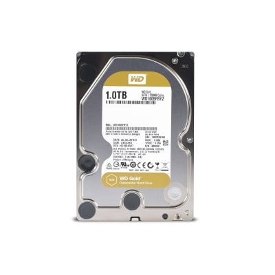 Хард диск WD Gold, 1TB, 7200rpm, 128MB, SATA 3 HDD