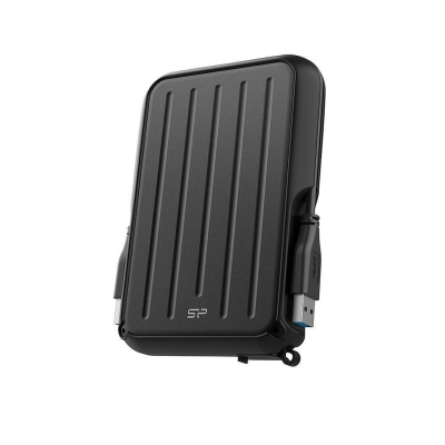 Външен хард диск SILICON POWER Armor A66, 2.5", 1TB, USB3.2 Gen 1, HDD, Black