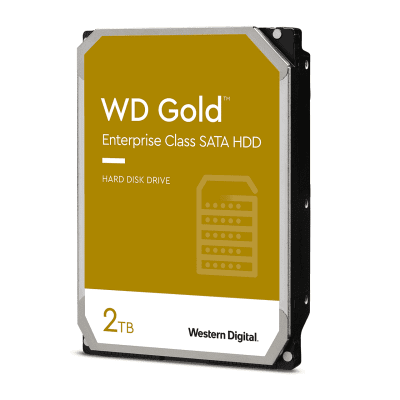 Хард диск WD Gold, 2TB, 7200rpm, 128MB, SATA 3 HDD