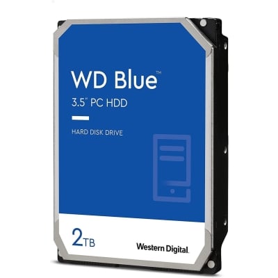 Хард диск WD Blue, 2TB, 7200rpm, 256MB, SATA 3 HDD