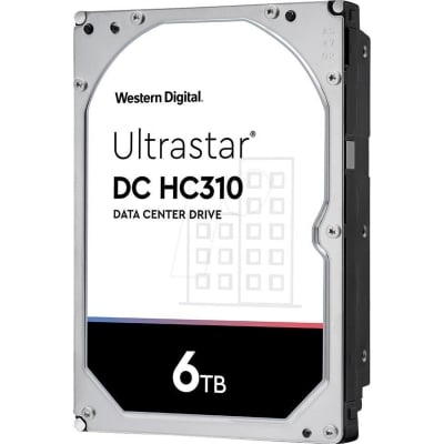 Хард диск WD Ultrastar HC310 ES, 6TB, 7200rpm, 256MB, SATA 3 HDD