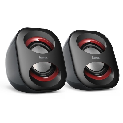HAMA Sonic Mobil 183, 2.0, Black/Red