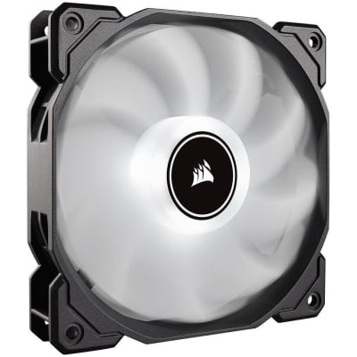 Corsair AF120 LED Low Noise Cooling Fan, Single Pack - White