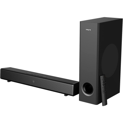 Creative 360, 2.1 + Subwoofer, Bluetooth 5.0, Dolby Atmos, HDMI 2.0, ARC, Black